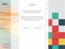 Tablet Screenshot of codaxy.com